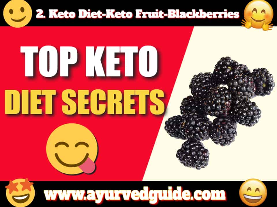 Keto Diet-Keto Fruit-Blackberries   