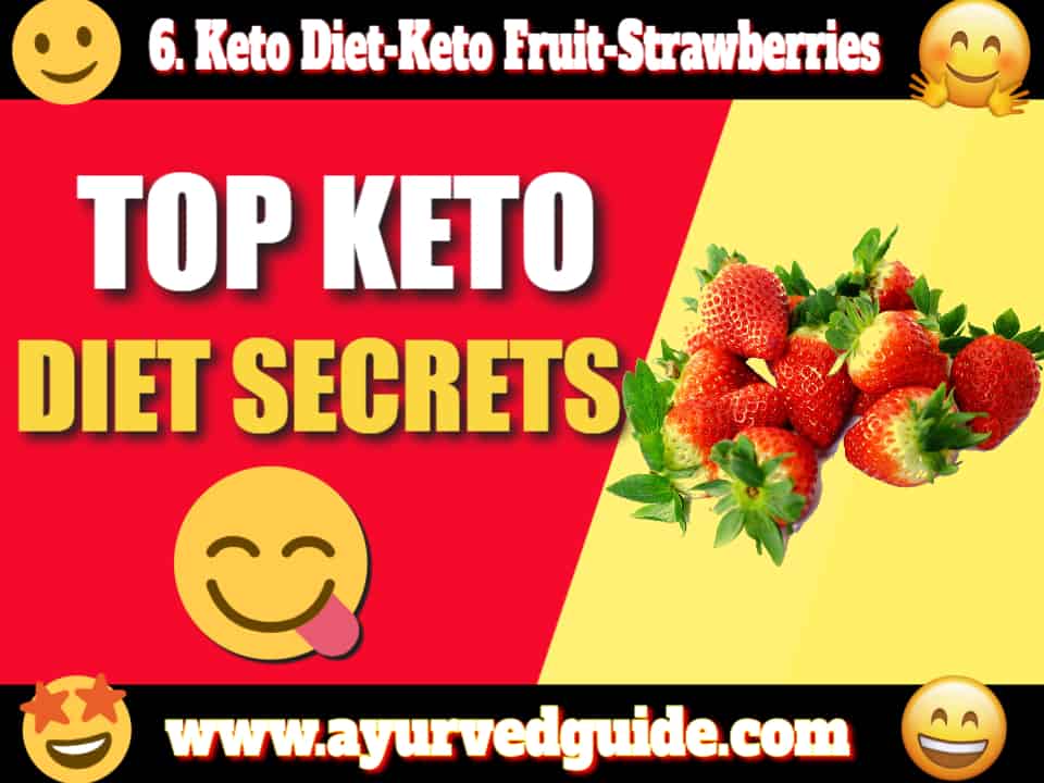Keto Diet-Keto Fruit-Strawberries 