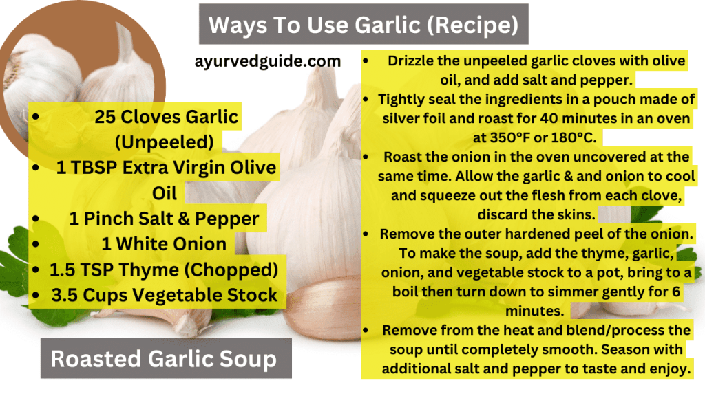Roasted Garlic Soup 